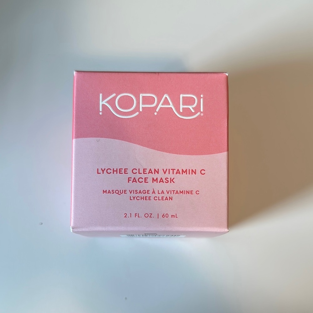Kopari Pink Lychee Clean Vitamin C Face Mask